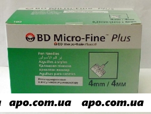 Игла micro-fine plus к инсулин инжектору 32g n100