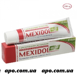 Мексидол дент зубная паста fito 100,0