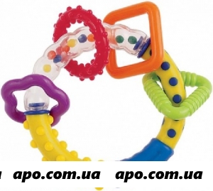 Канпол бэби игрушка погремушка разноцветные колечки 2/450