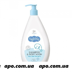 Bebble шампунь д/волос/тела shampoo&body wash 400мл