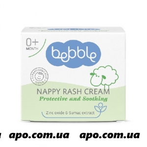 Bebble nappy rach cream крем от опрелостей 60мл
