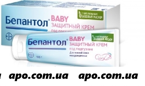 Бепантол baby крем защитный п/подгузник 100,0