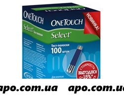 Тест-полоски one touch select n100