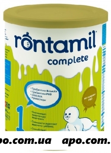Ронтамил 1 complete смесь молочная сухая 400,0 /о-6мес