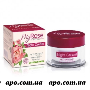 My rose of bulgaria крем д/лица ночной п/морщин anti-wrinkle night cream 50мл