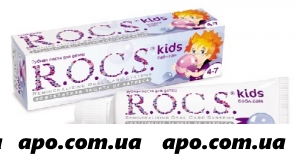 Рокс /rocs/ зубная паста бабл гам 45гр д/детей
