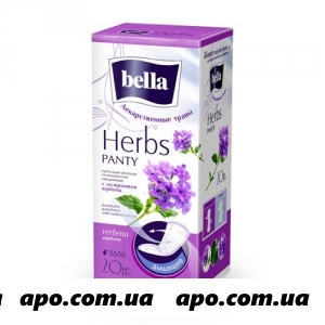 Белла прокладки ежед panty herbs verbena n20