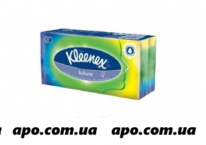 Клинекс носовые платочки balsam n8х9