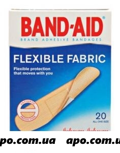 Пластырь band-aid антисептик эластич n20