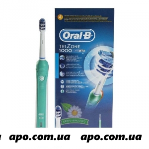 Орал-би зубная щетка trizone 1000/тип 3756/элект
