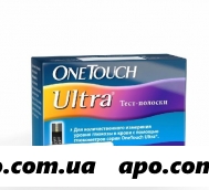 Тест-полоски one touch ultra n100/2х50/
