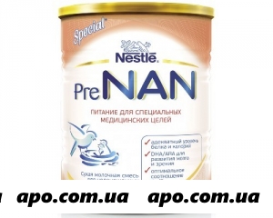 Нан/nan/ пре смесь сухая  д/недонош и маловесн детей с рожд 400,0