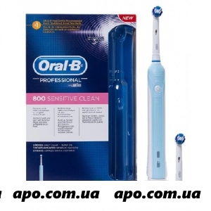 Орал-би зубная щетка profess 800/d16 тип3757/элект