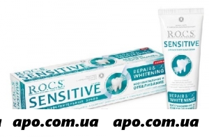 Рокс /rocs/ зубная паста sensitive восст и отбел 94,0