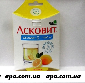 Асковит 1,0 n10 шип табл /лимон/