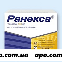 Ранекса 0,5 n60 табл пролонг п/о