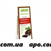 Лакомства д/здоровья шоколад горьк какао-крупка100