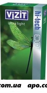 Презерватив vizit hi-tech ultra light n12