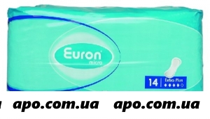 Euron прокладки micro extra plus n14