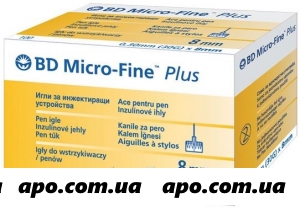 Игла micro-fine plus к инсулин инжектору 30g n100