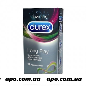 Дюрекс презерватив long play n12