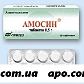 Амосин 0,5 n10 табл