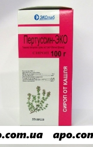 Пертуссин-эко 100мл сироп фл/инд уп