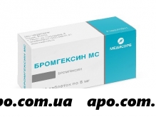 Бромгексин мс 0,008 n50 табл/медисорб/