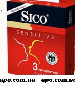 Презерватив sico sensitive контурные n3