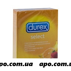 Дюрекс презерватив fruity mix/select n3