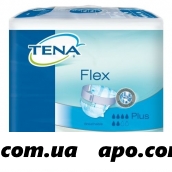 Тена подгузники для взрослых флекс плюс n30, xl (120-160 см)